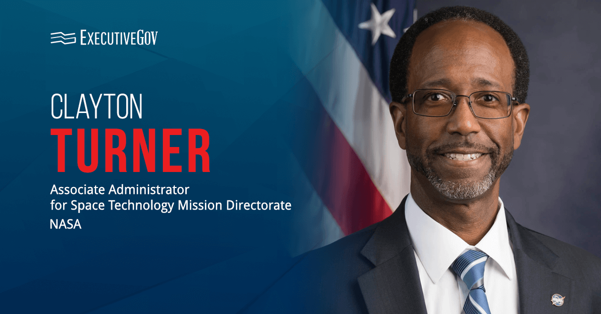 Clayton Turner Selected as STMD Associate Administrator at NASA