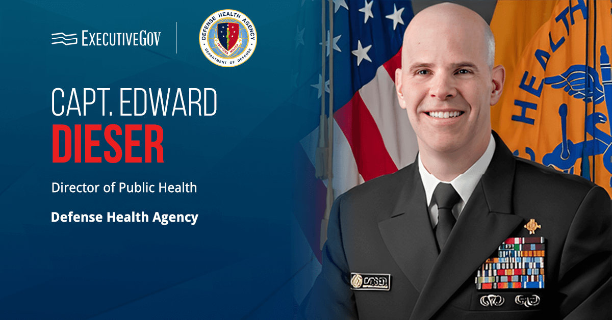 DHA Names Capt. Edward Dieser as Public Health Director