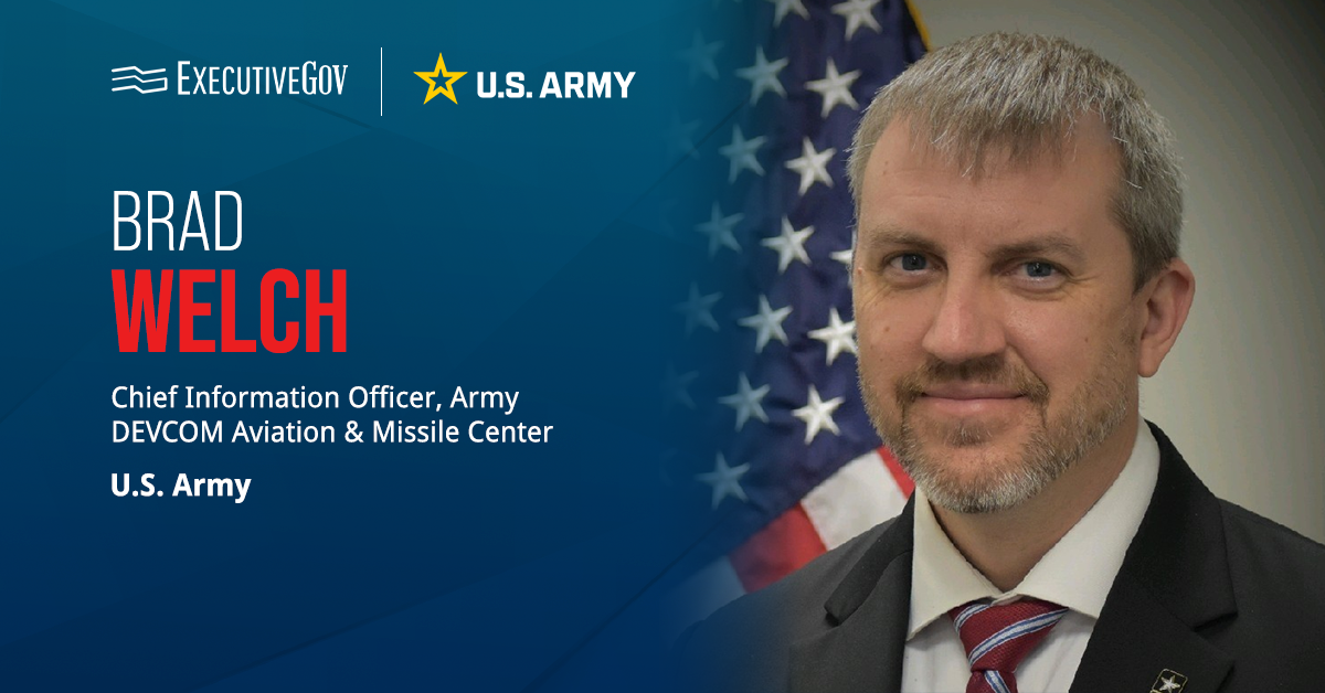 Brad Welch Named Army DEVCOM Aviation & Missile Center CIO
