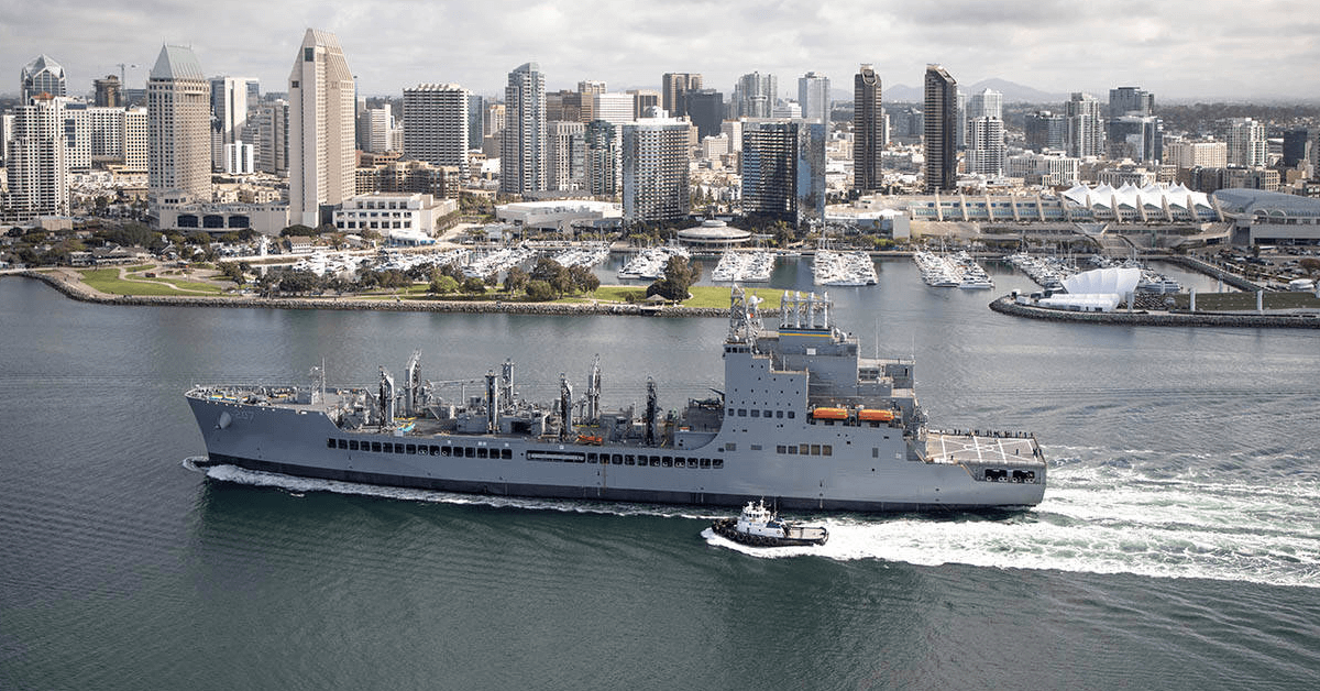 General Dynamics NASSCO-Built Fleet Oiler Delivered to Navy