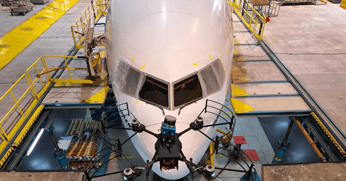 Drone Use Said to Cut Pre-Flight Aircraft Inspection Time