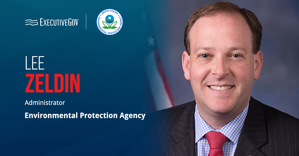 Lee Zeldin Sworn In as EPA Administrator