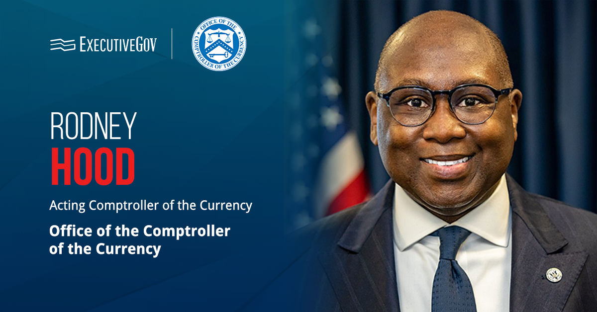 Rodney Hood Named Acting Comptroller of the Currency at OCC
