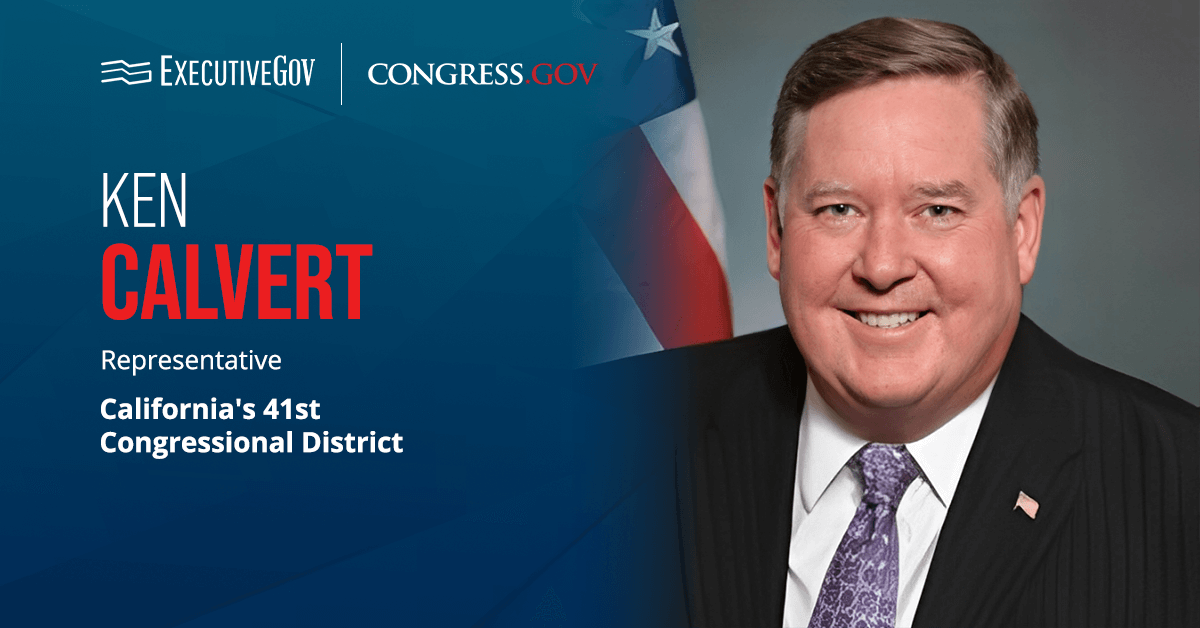 Rep. Ken Calvert Advocates for Space as Critical Infrastructure