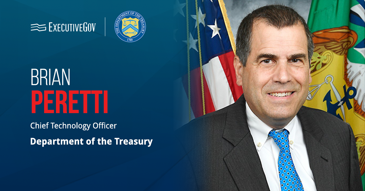 Brian Peretti Named CTO at Treasury Department