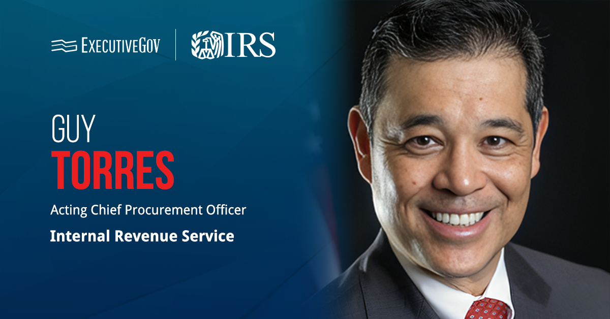 Guy Torres Named IRS Acting Chief Procurement Officer