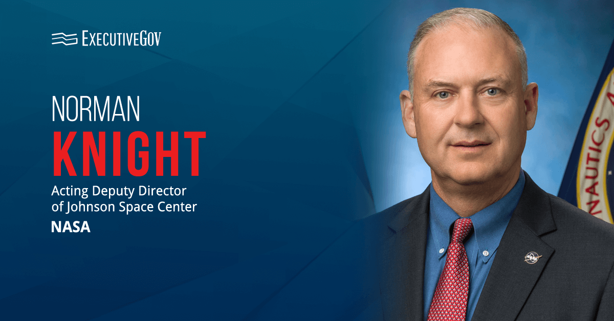 Norman Knight Named Acting Deputy Director of NASA’s Johnson Center