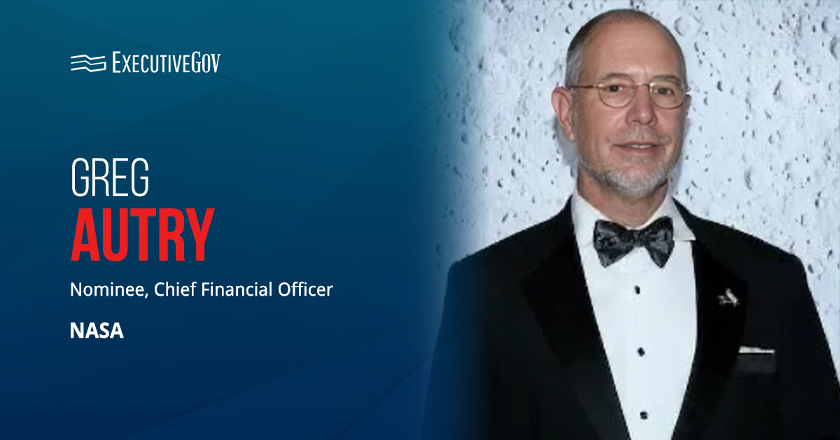 Greg Autry Nominated for NASA Chief Financial Officer