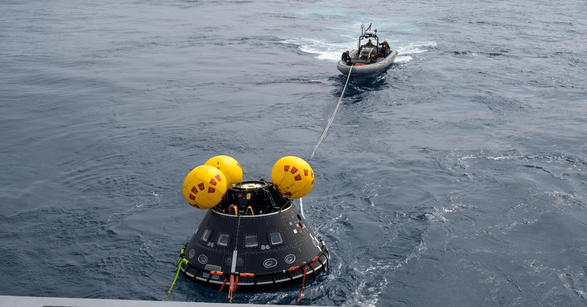 DOD, NASA Wrap Up 3rd Recovery Test for Artemis II Mission