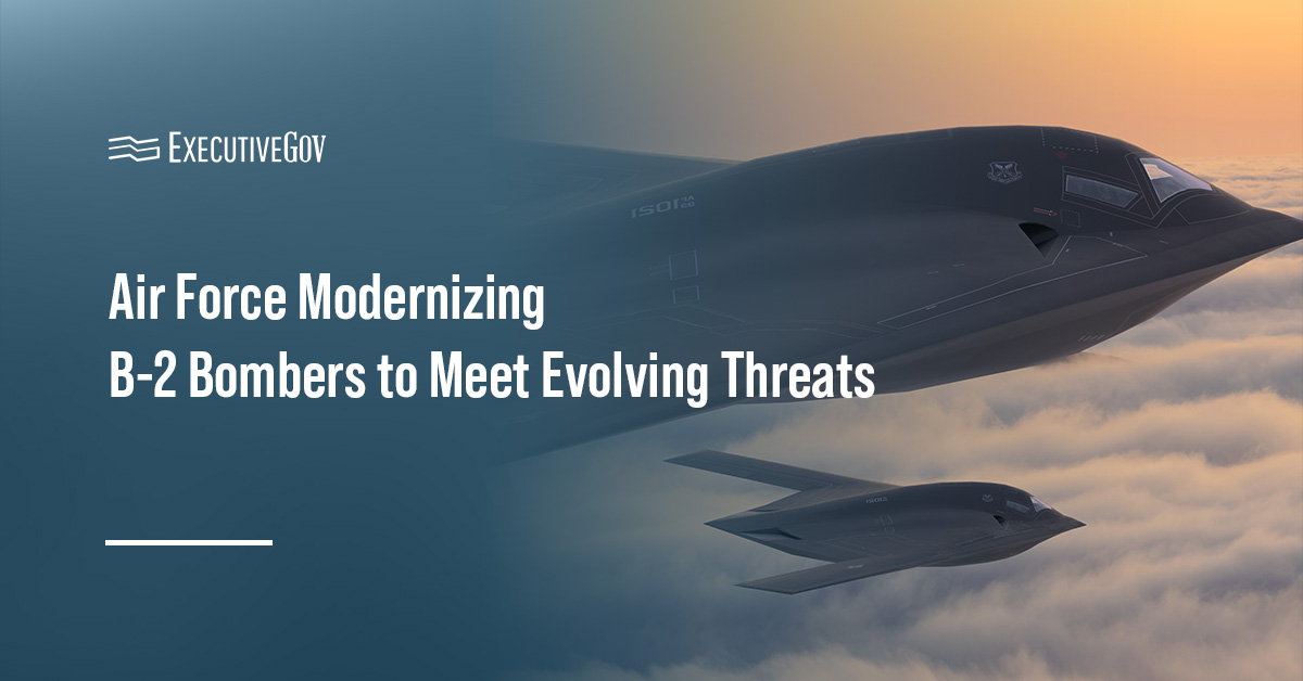 The Air Force is modernizing B-2 Spirit components