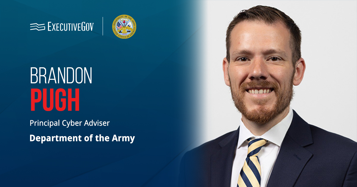Brandon Pugh is the Army's new principal cyber adviser.