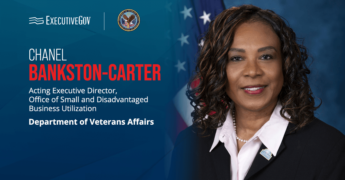 Headshot of Chanel Bankston-Carter, acting executive director of VA Office of Small and Disadvantaged Business Utilization