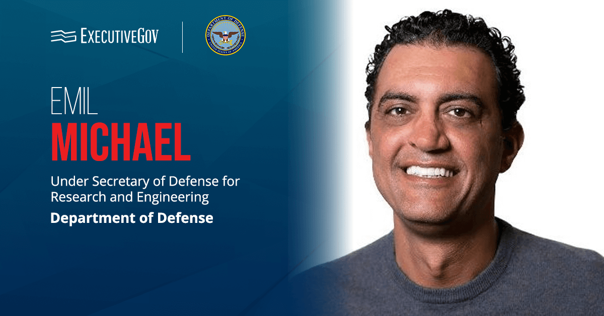 Emil Michael, under secretary of defense for research and engineering, discusses recent APFIT funding awards