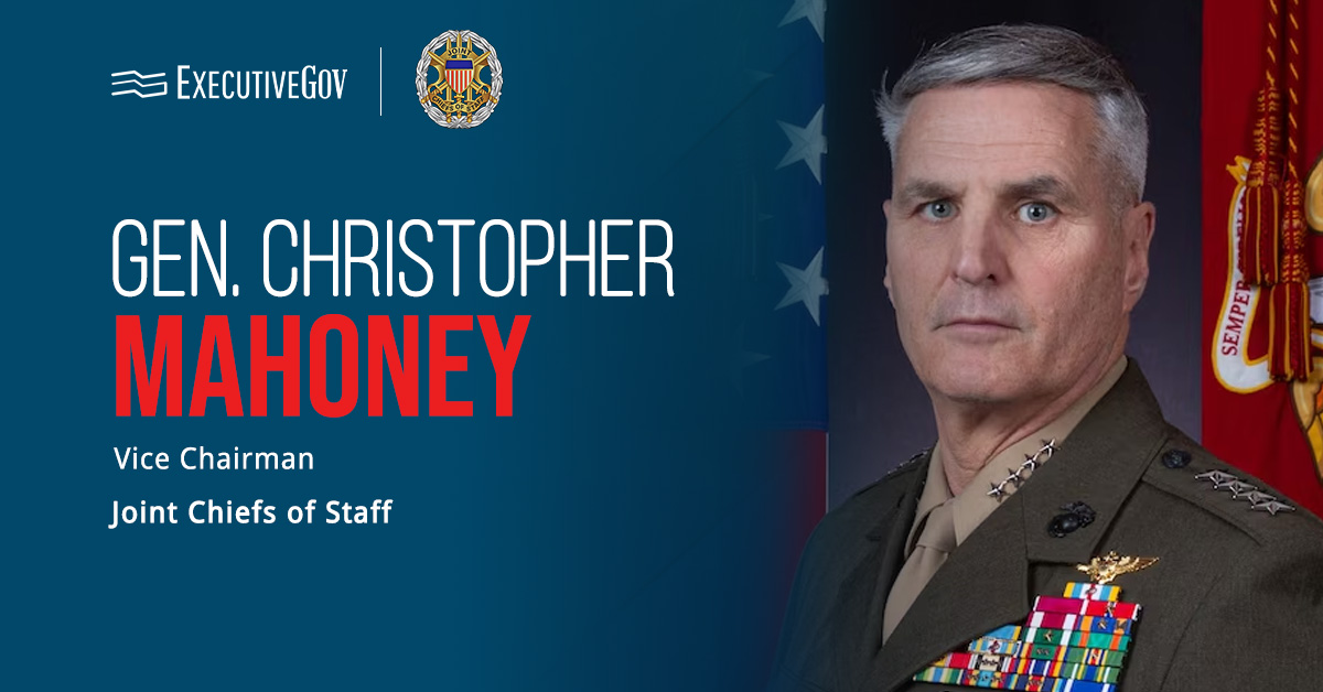 Marine Corps Gen. Christopher Mahoney emerged as President Trump's nominee for the Joint Chiefs of Staff vice chairman role