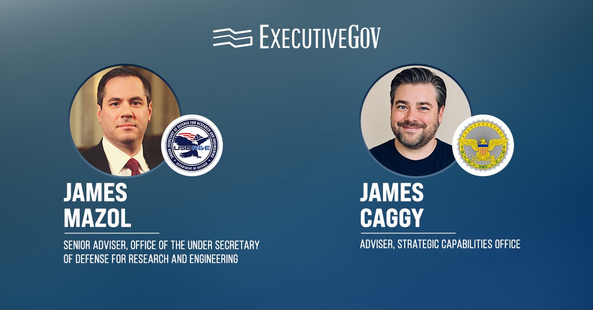 James Mazol and James Caggy have been tapped by President Trump to occupy top positions at the Department of Defense.