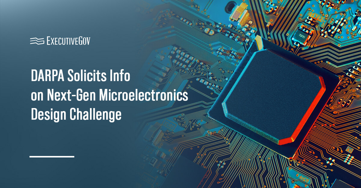 Integrated circuits. DARPA issues RFI for 3DHI Microsystems Design Challenge program.