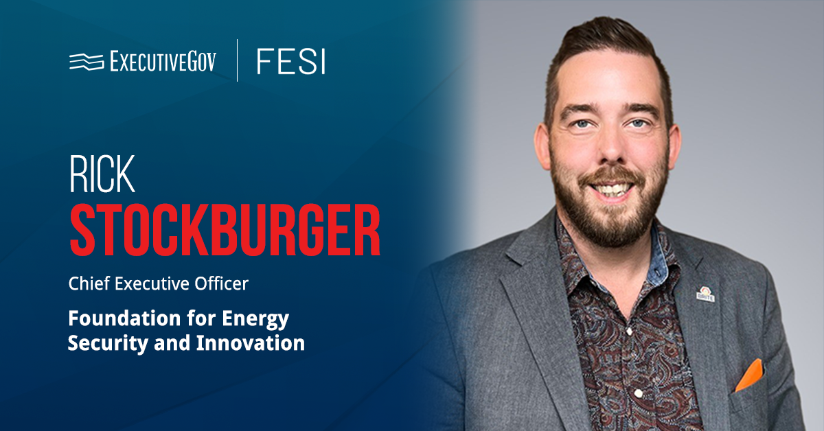Rick Stockburger. Stockburger has been appointed by the DOE as the FESI's first CEO.