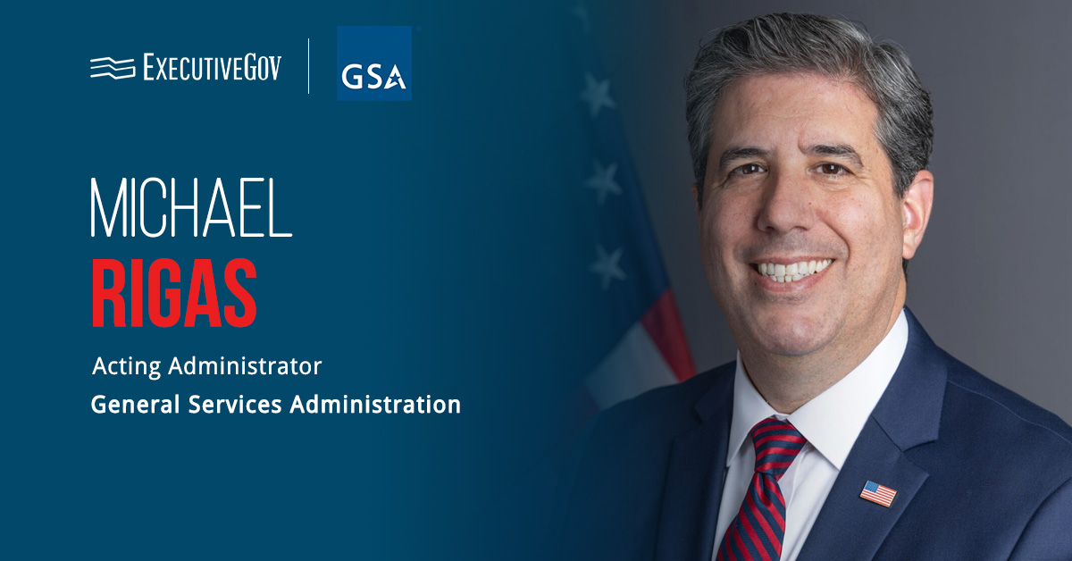 Headshot of Michael Rigas, acting GSA administrator. Rigas comes to GSA from the State Department
