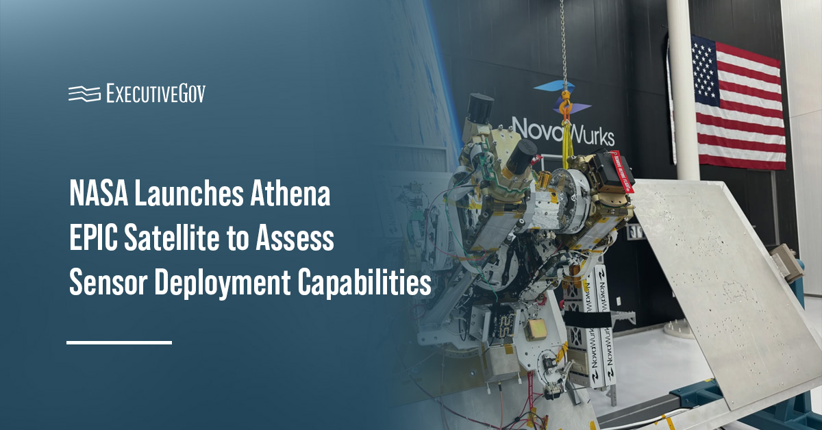 Athena EPIC satellite. NASA will launch the Athena EPIC mission on July 22.
