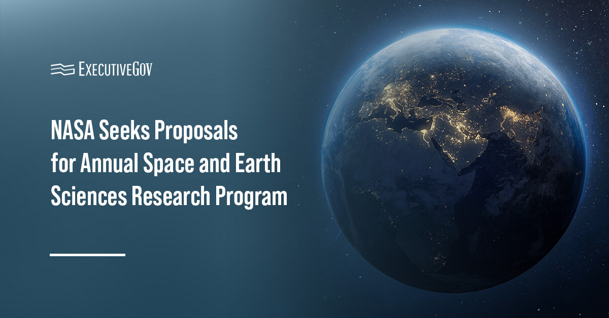 NASA is seeking research project proposals for its annual Research Opportunities in Space and Earth Sciences program