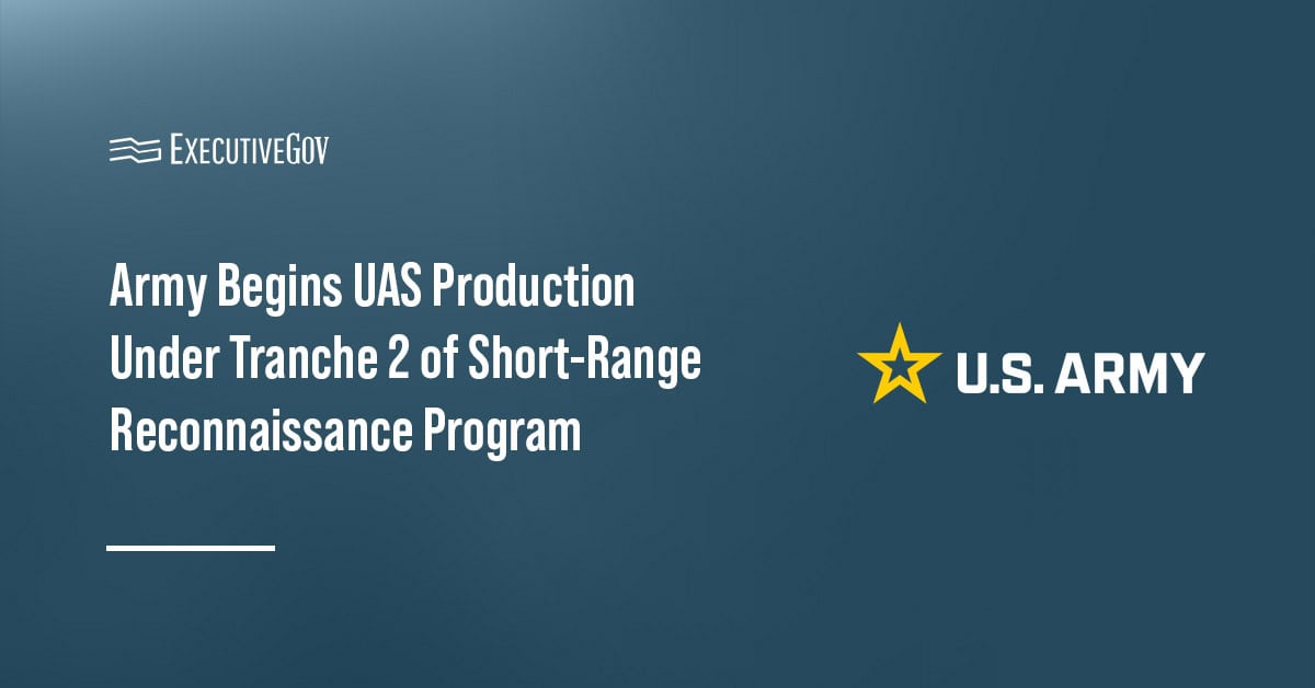 U.S. Army logo. According to the Army, short-range reconnaissance drones can enhance soldier survivability.