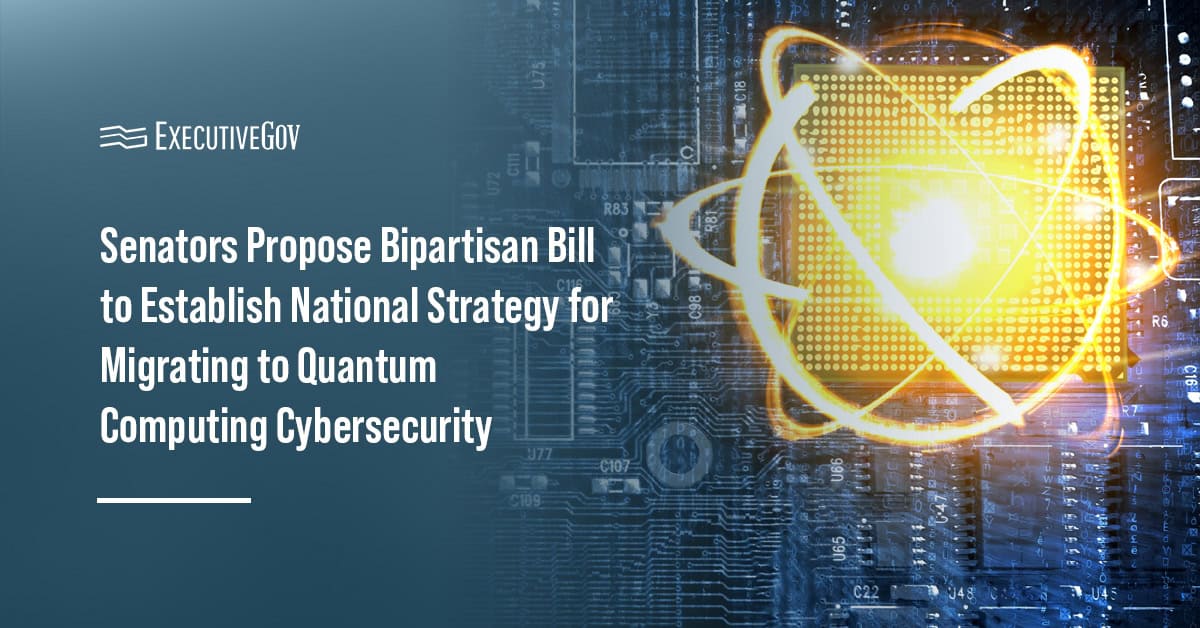 Post-quantum cryptography. A new bill calls for a coordinated strategy for migrating to quantum-safe security