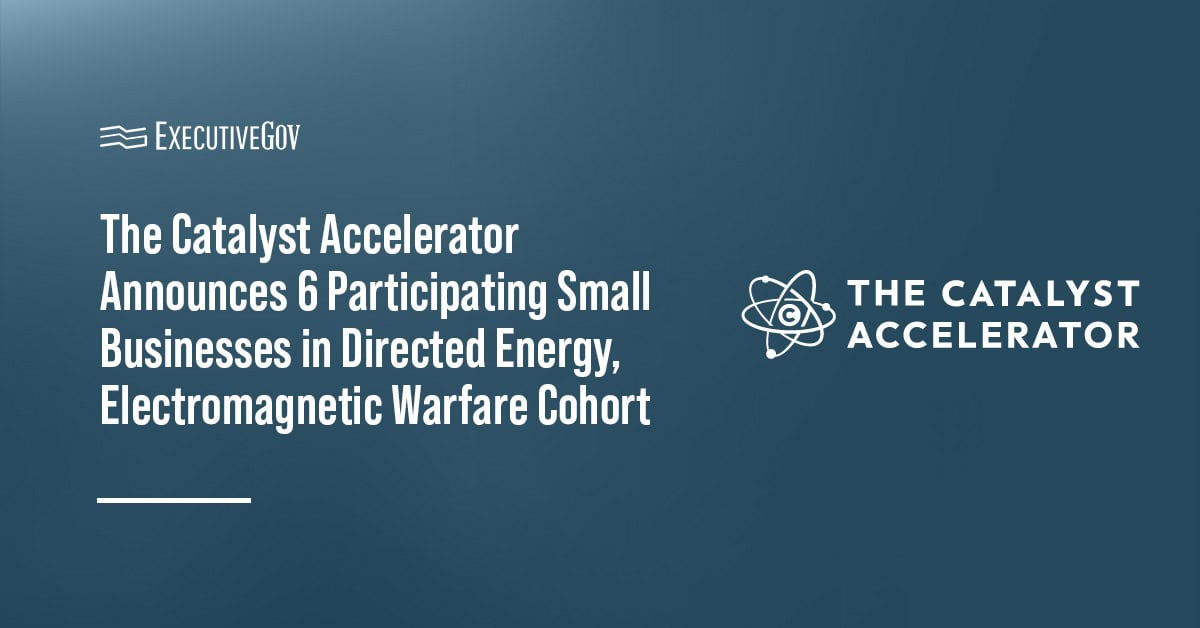 The Catalyst Accelerator logo. The Catalyst Accelerator reveals selection for 15th cohort