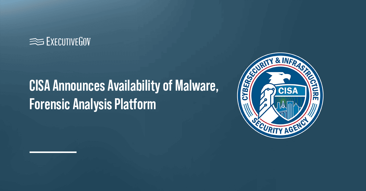 Cybersecurity and Infrastructure Security Agency logo. CISA released the Thorium malware and forensic analysis platform.