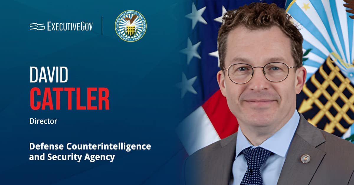 David Cattler. The DCSA director stressed the importance of industry partnerships to counter unauthorized foreign access.