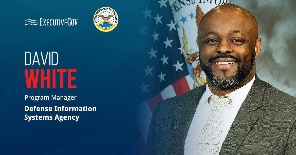 David White, JELA program manager at DISA. White shared the agency's plan for wider JELA use at DOD