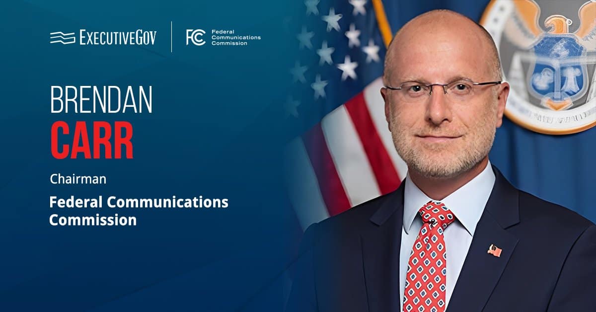 Brendan Carr. The FCC chairman said the new rules will eliminate unnecessary paperwork and advance the GSaaS business model.