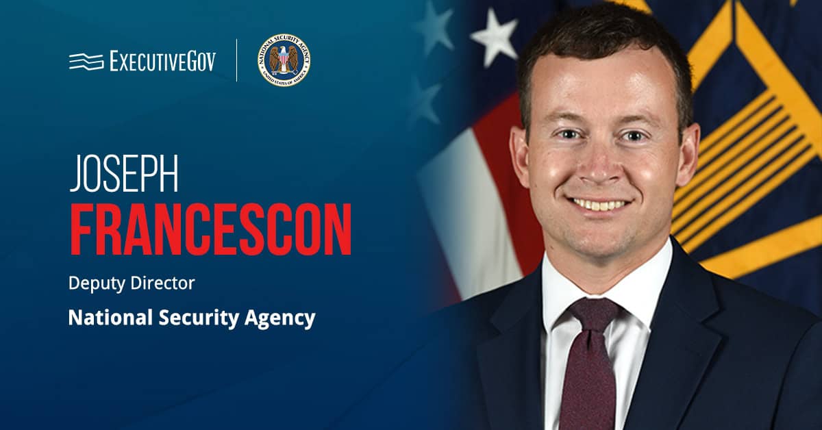 Joseph Francescon. The NSA has named Francescon as its new deputy director.