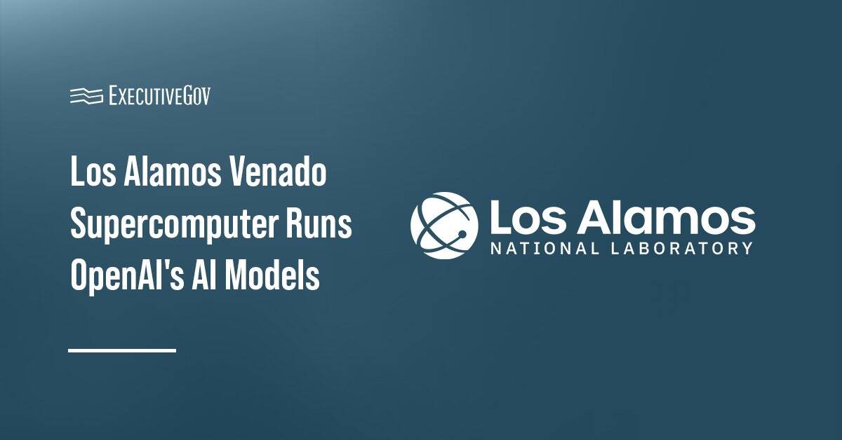 LANL logo. LANL's Venado supercomputer is now running OpenAI's latest AI reasoning models.