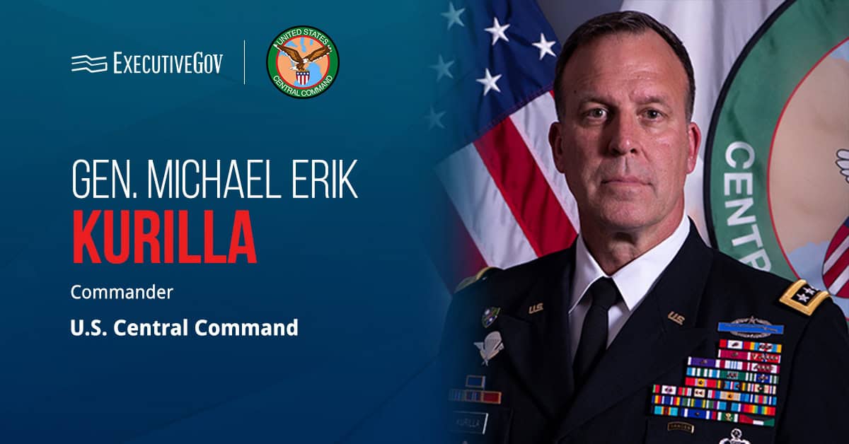 Gen. Michael Kurilla. Kurilla has stepped down as the commander of CENTCOM.