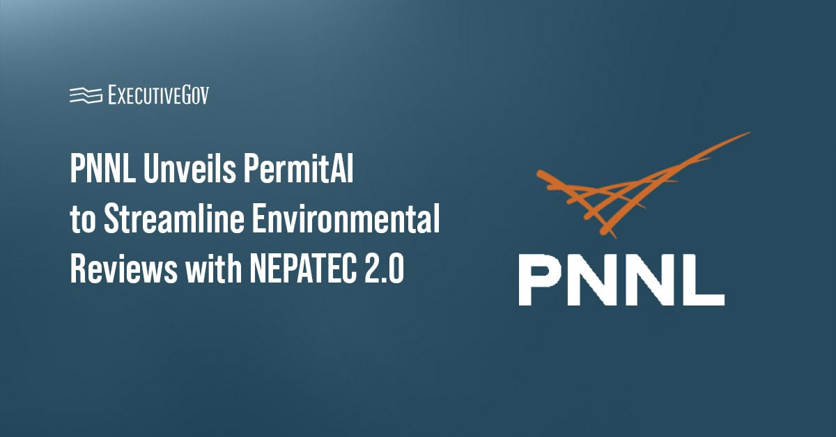 PNN logo. PNNL has developed PermitAI to streamline environmental reviews using NEPATEC 2.0 database.