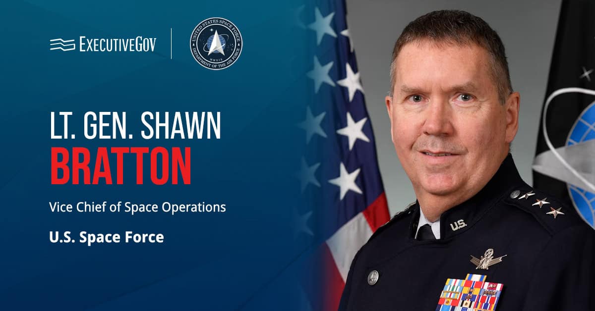 Lt. Gen. Shawn Bratton received Senate confirmation for the vice chief of space operations role.