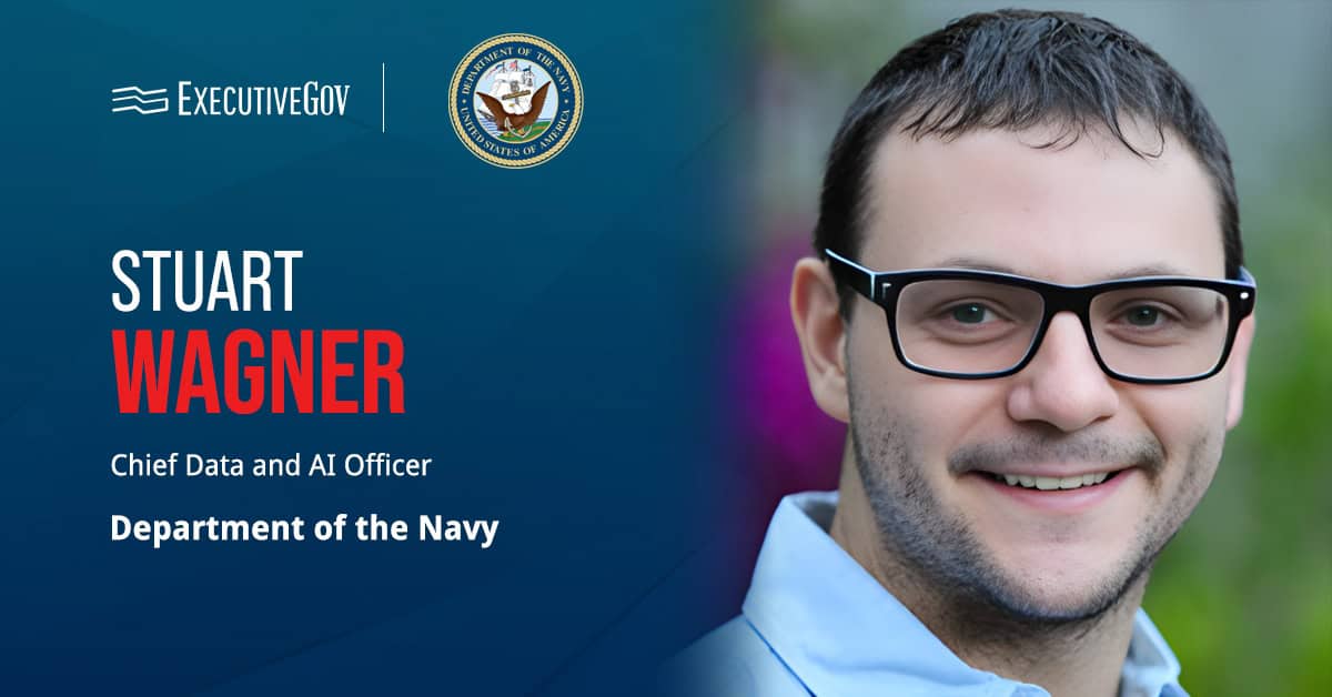 Navy CDAO Stuart Wagner. Wagner shared about an upcoming Navy strategy