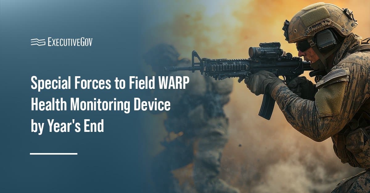 Soldiers on the battlefield. The U.S. military will field a new health monitoring wearable device for warfighters