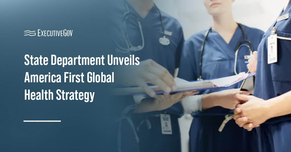 Healthcare professionals. US launches health strategy to curb outbreaks, boost efficiency and advance American innovation.