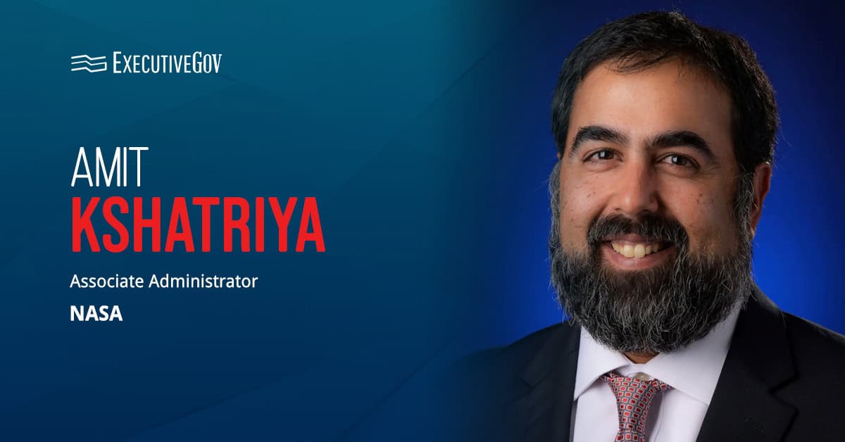 NASA's Amit Kshatriya. Amit Kshatriya has been appointed associate administrator at NASA.