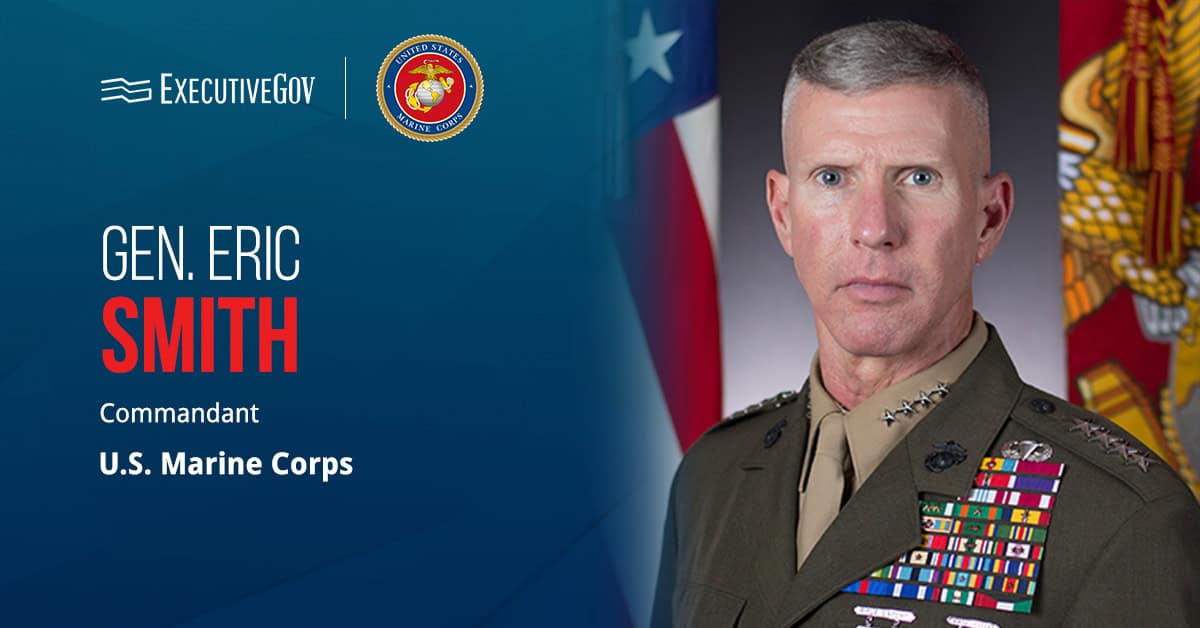 Gen. Eric M. Smith, commandant of the Marine Corps. Smith said the MSS enhances intelligence, targeting and more.
