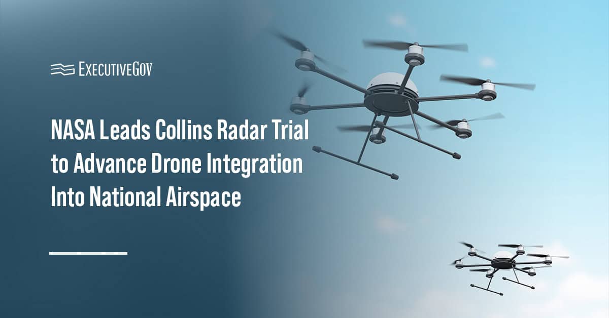 A drone. NASA's ATM-X initiative intends to identify technology to support drones in the national airspace