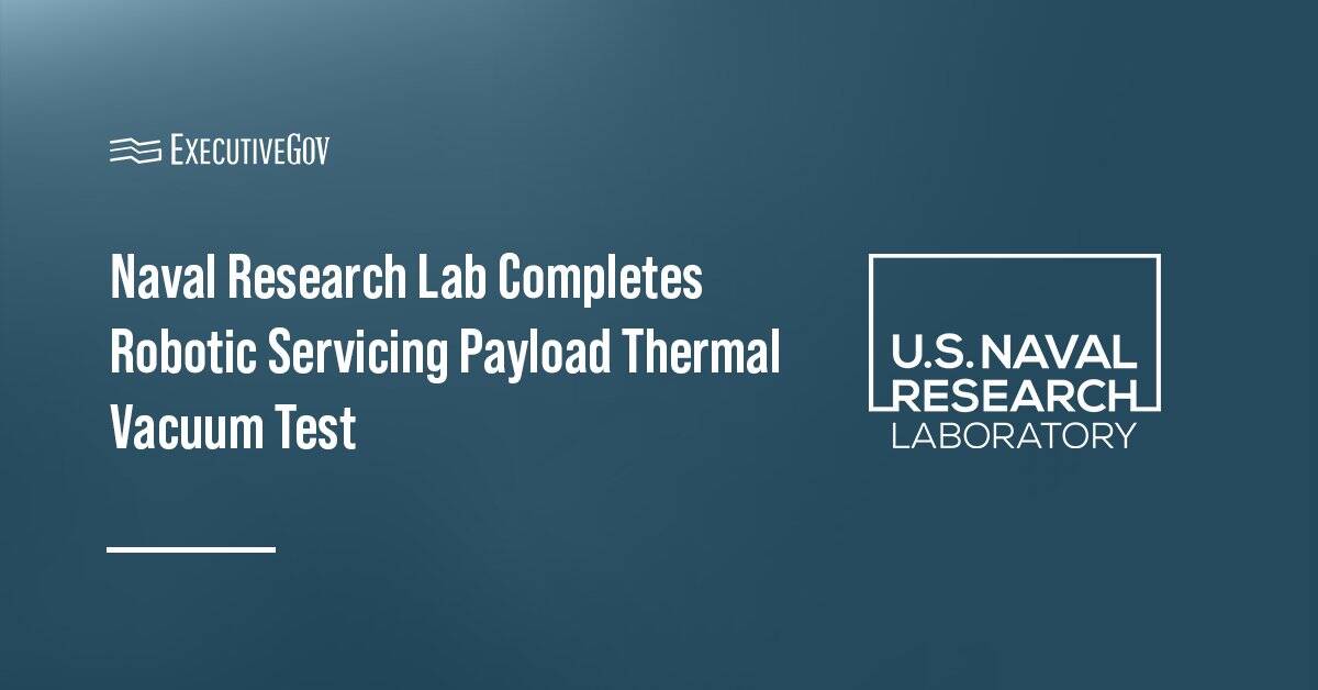NRL logo. NRL, DARPA and Northrop Grumman have completed a key test of a robotic servicing spacecraft.