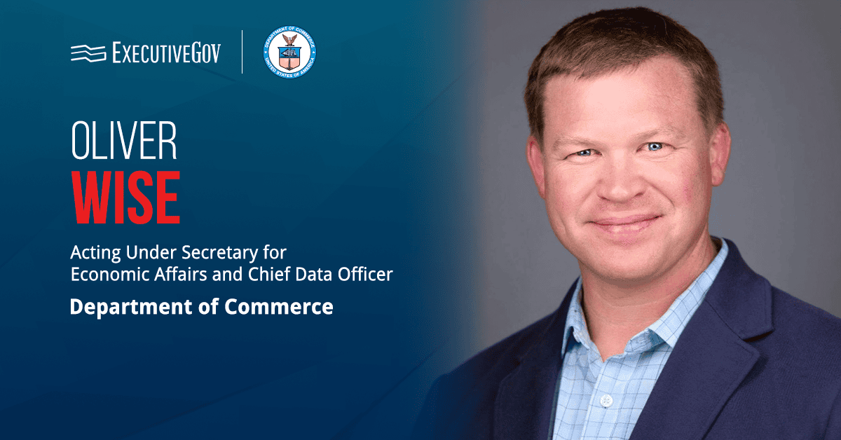Oliver Wise. Oliver Wise has resigned as acting under secretary and chief data officer of the Department of Commerce.