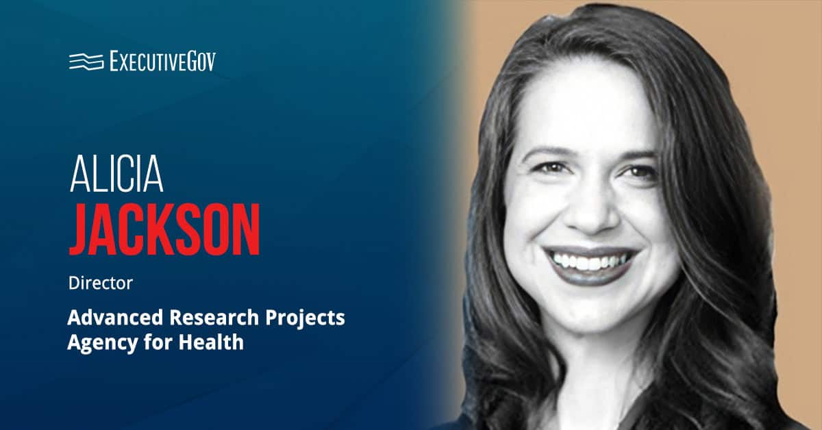 Alicia Jackson. White House appointee as Advanced Research Projects Agency for Health director