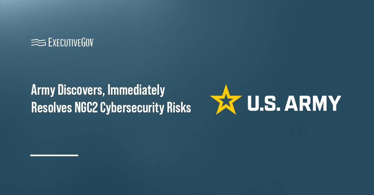 U.S. Army's logo. Army CIO Leonel Garciga said the service addressed cyber vulnerabilities