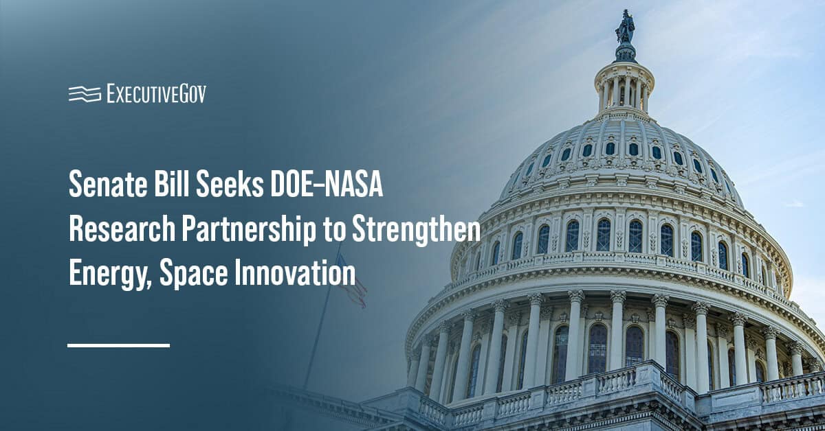 Capitol Hill. Senate bill seeks to fast-track U.S. innovation in science, energy and space exploration