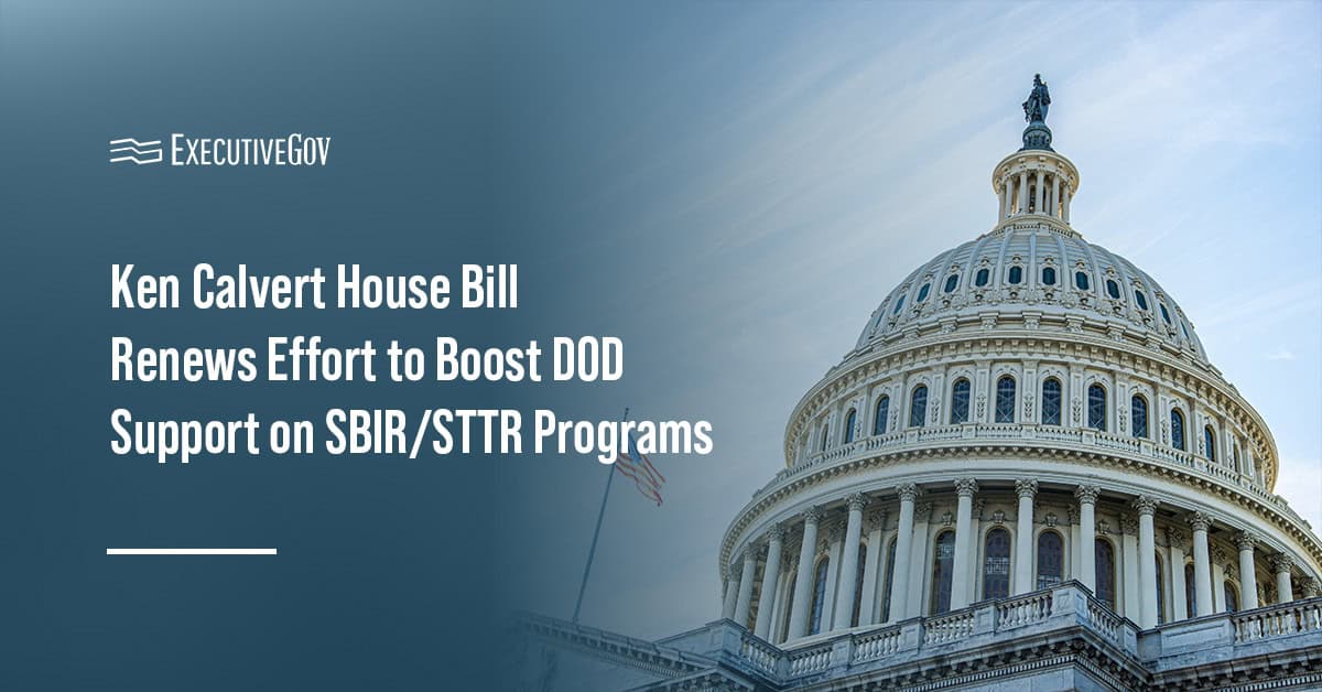 Capitol Hill. Reintroduced House bill seeks to strengthen DOD support for small businesses