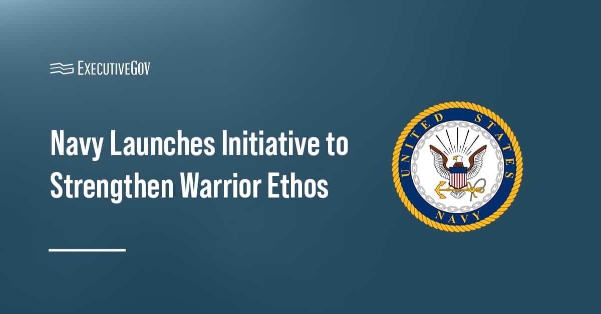 US Navy logo. Navy Secretary John Phelan appointed Under Secretary Hung Cao to lead an effort to enhance warrior ethos.