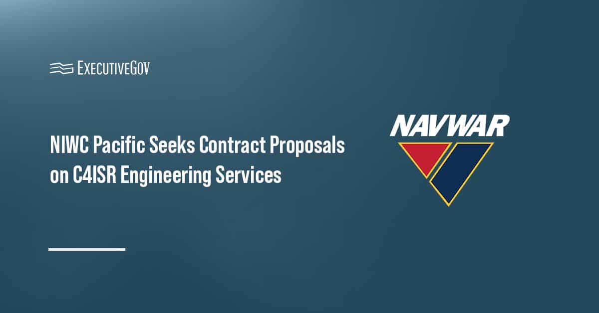 NIWC Pacific contract solicitation for C4ISR engineering services